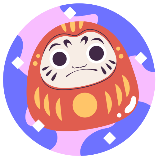 daruma-sticker